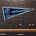 Rico Industries Ncaa Old Dominion Monarchs Classic 12'' X 30'' Felt Wall D  Cor Pennant - Great For Home/Bed Room/Man Cave D  Co