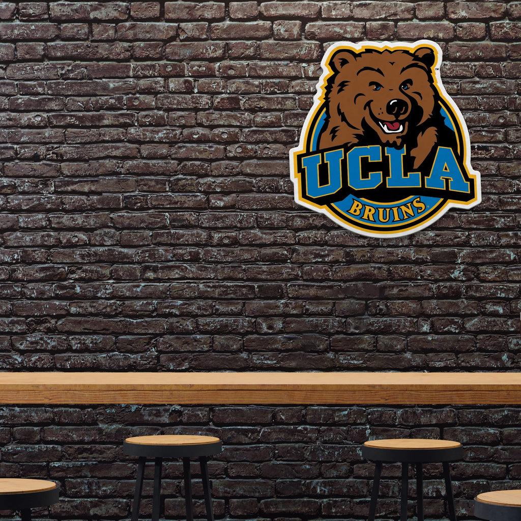 Rico Industries Ncaa California-Los Angeles Bruins Mascot Shape Cut Pennant - Home And Living Room D  Cor - Soft Felt Ez To Hang