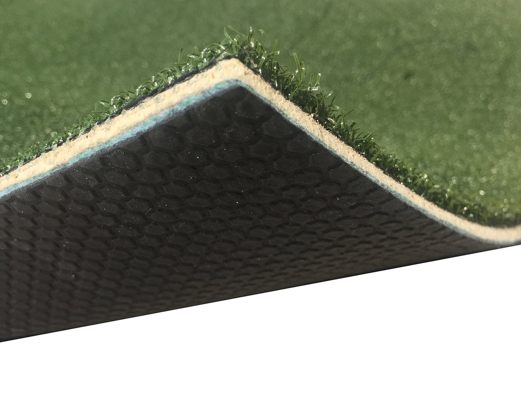 Wuvee The Elite Softball Pitching Mat - Pb36120Green 3' X 10' Xl Green Nylon Softball Pitchers Pitching Mound With 5Mm Foam Powe