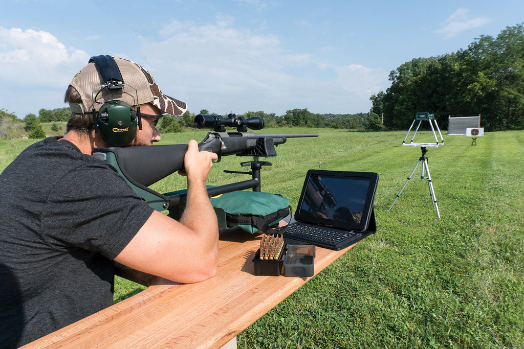 Caldwell G2 Ballistic Precision Chronograph With Tripod And Rechargeable Battery For Shooting Indoor And Outdoor Mps/Fps Reading
