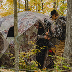 Barronett Blinds Pt550Bw Pentagon Pop Up Portable Hunting Blind, Bloodtrail Backwoods Camo