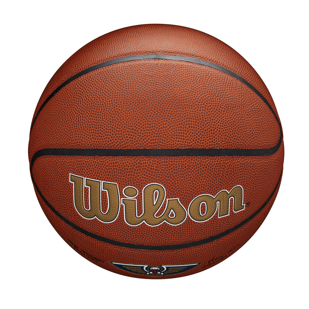 Wilson Nba Team Alliance Basketball - New Orleans Pelicans, Size 7-29.5''