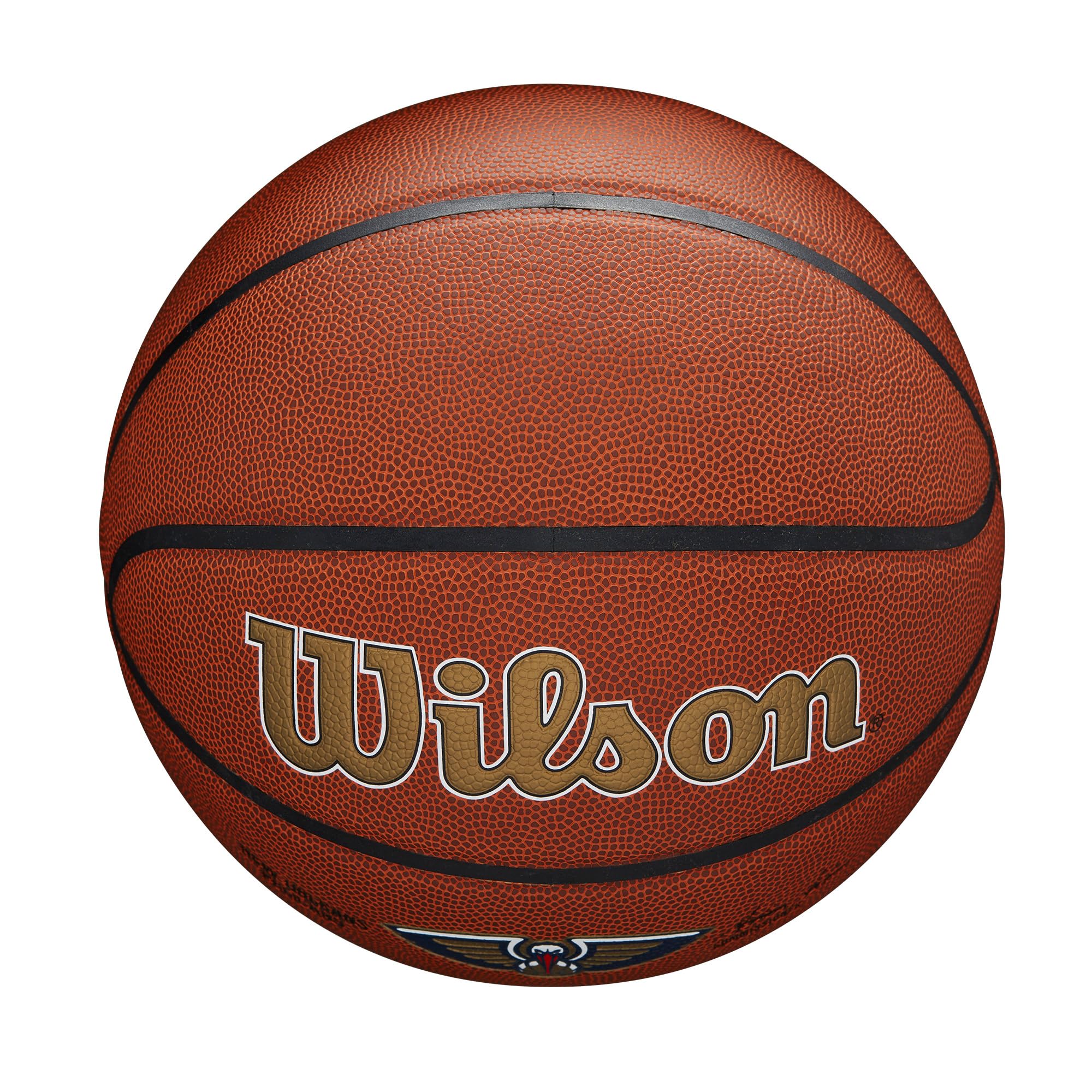 Wilson Nba Team Alliance Basketball - New Orleans Pelicans, Size 7-29.5''