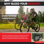 Bleed Kit For Shimano Hydraulic Mountain Bike Mtb Brakes With 120Ml Mineral Oil