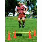 Agora Hurdle Cone Set - 8 Cones And 4 Poles