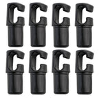 Universal Trampoline Pole Cap By Upper Bounce For Fiber Glass Rod Top-Ring, Fits 1'' Diameter Pole- Set Of 8