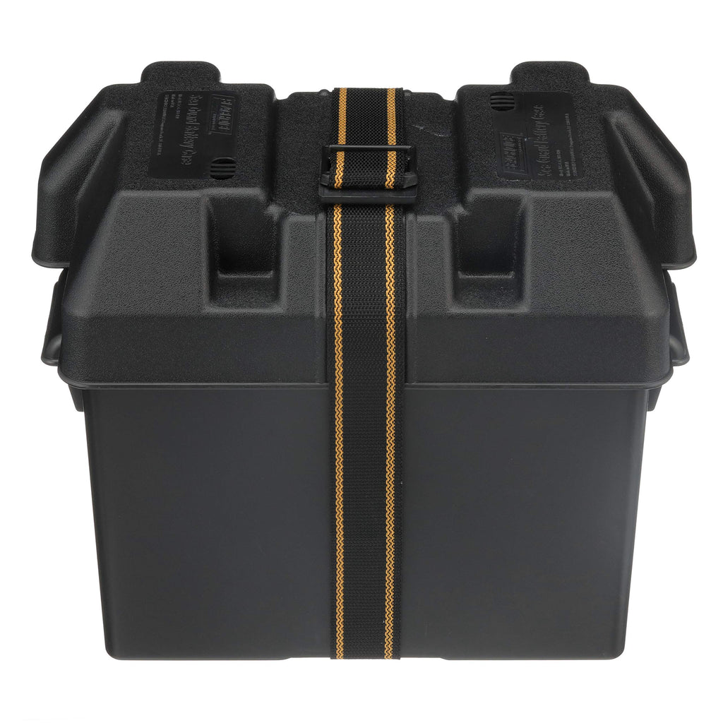 Seachoice Uscg-Approved Marine Group 27 Series Standard Battery Box With Strap & Mounting Kit