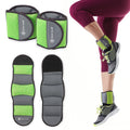 Gaiam Wrist and Ankle Weights, Wearable Bracelet to Strengthen, Tone & Sculpt, Adjustable Ankle Weights for Women & Men for Yoga