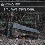 Aquaquest Defender Tarp - Heavy-Duty Waterproof (20,000 Mm) Seam-Taped Rain Fly For Camping, Bushcraft & Survival - 20  13 Woodl