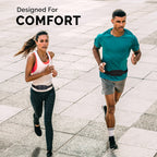 Slim Running Belt For Women & Men [Fits All Phones], Runners Fanny Pack For Men, Running Belt, Money Belt, Running Gear, Waist B
