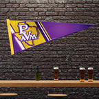 Rico Industries Ncaa Prairie View A&M Panthers Primary 12'' X 30'' Felt Wall D  Cor Pennant - Great For Home/Bed Room/Man Cave D