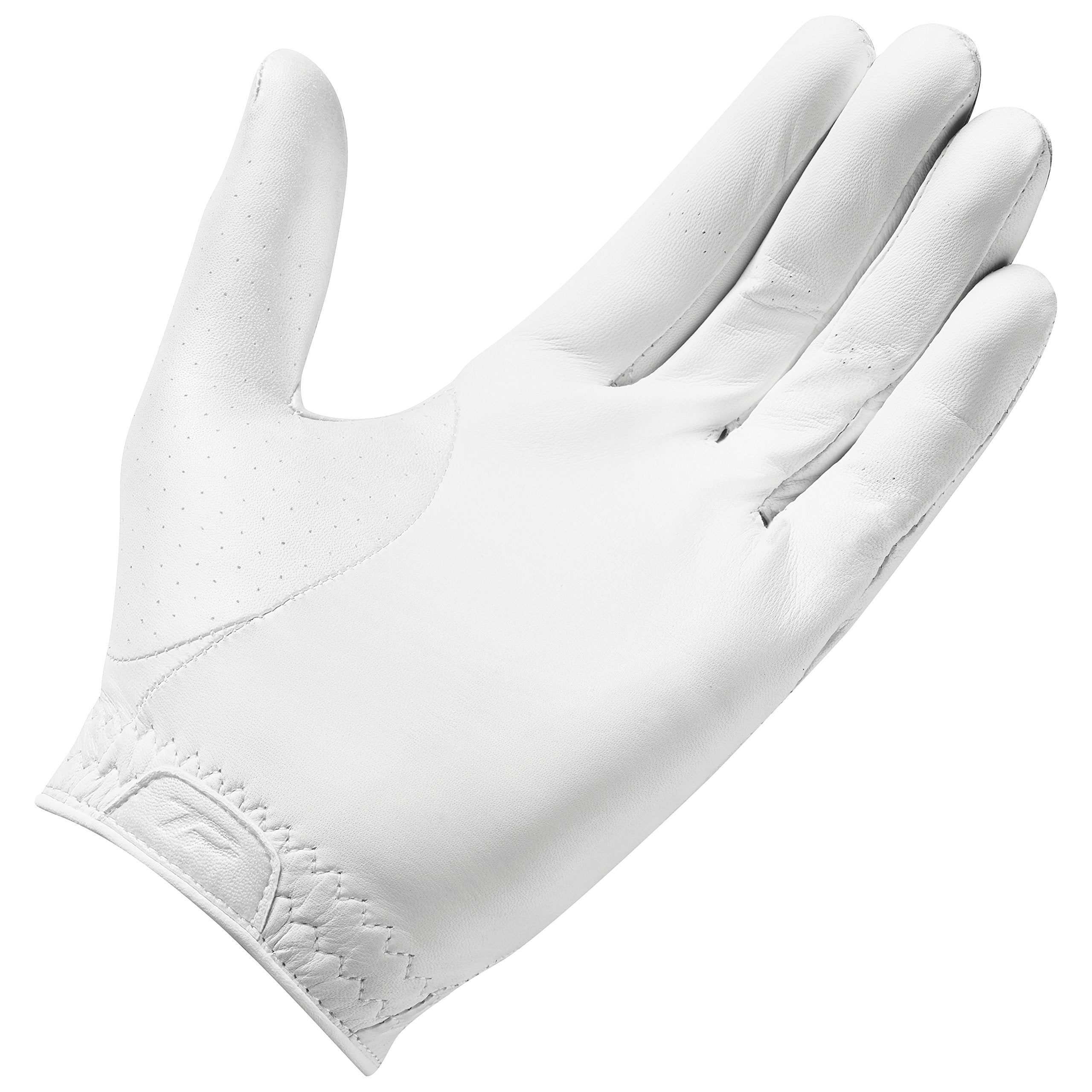 Taylormade Tour Preferred Glove (White, Right Hand, Large), White(Large, Worn On Right Hand), Womens