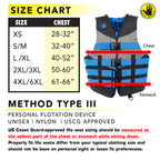 Method - Uscga Type Iii Nylon Pfd-Blue-2Xl/3Xl