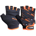 Kobo Wtg34 Gym Gloves For Weight Lifting Exercise & Fitness With Silicone And Gel Active Grip (Large)
