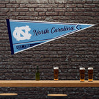 Rico Industries Ncaa North Carolina Tar Heels Classic 12'' X 30'' Felt Wall D  Cor Pennant - Great For Home/Bed Room/Man Cave D