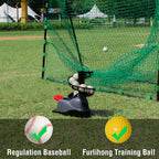 Furlihong 898Bh Baseball Soft Toss Machine, Angle Adjustable, Step On Paddle And Release To Launch, No Power Supply Needed, Work