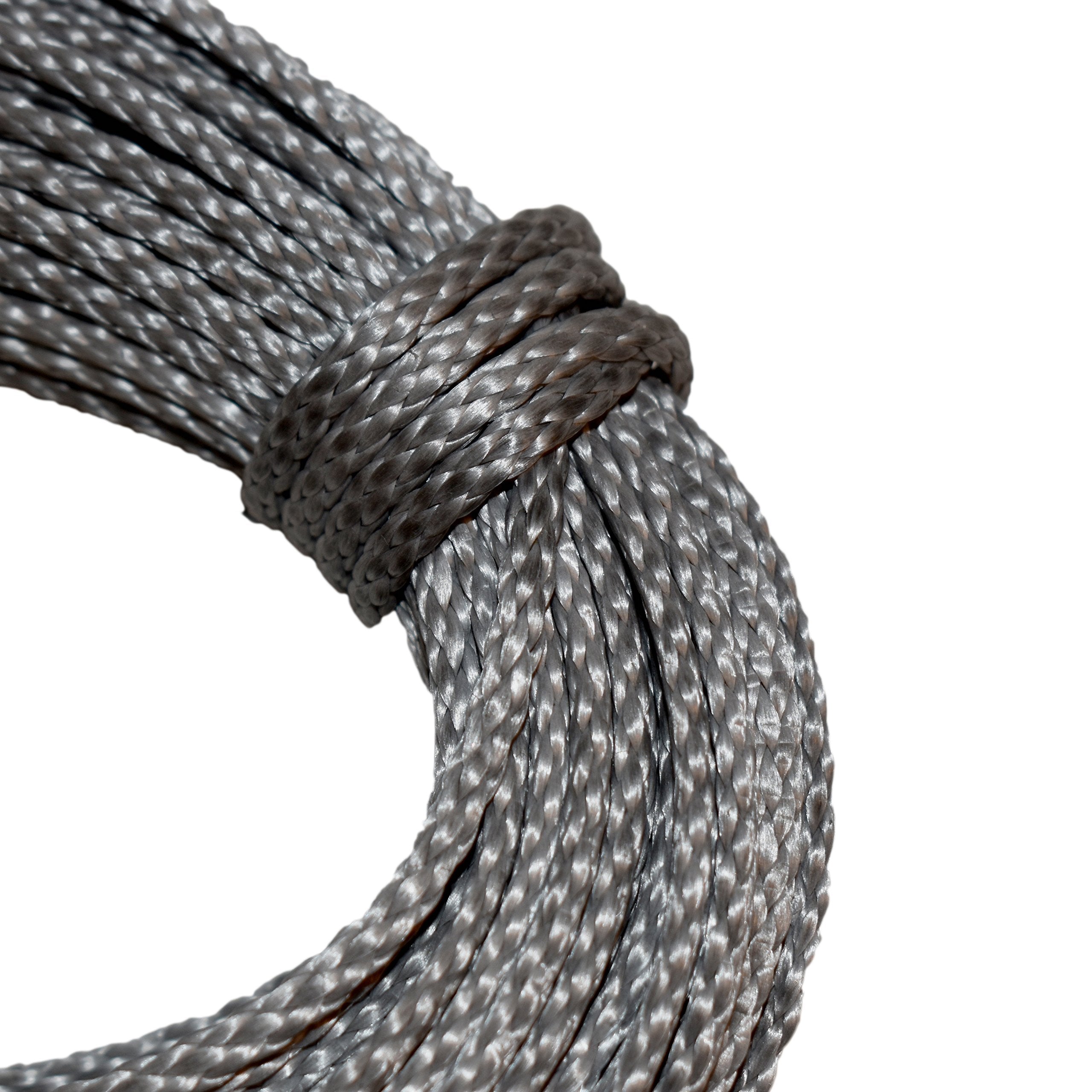 Samson Amsteel Blue Rope 1/4 Strong Dyneema Fiber, 8600 lb Tensile Strength, Torque Free, Low Stretch, 12 Strand, Easy to Splice