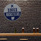 Rico Industries Ncaa Xavier Musketeers Classic Shape Cut Pennant - Home And Living Room D  Cor - Soft Felt Ez To Hang