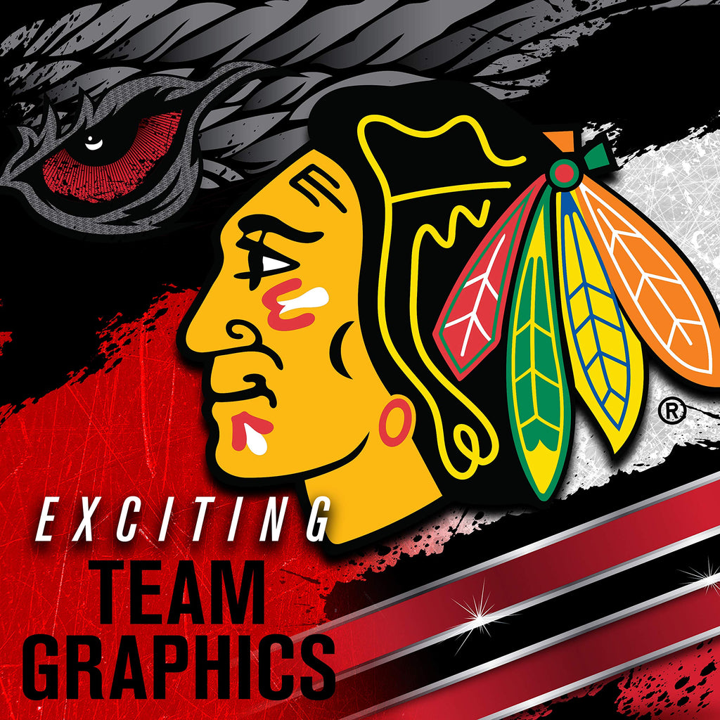 Franklin Sports Chicago Blackhawks Nhl Hockey Goalie Face Mask - Goalie Mask For Kids Street Hockey - Youth Nhl Team Masks For K