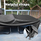 Ping Pong Table Cover Outdoor Waterproof 110W X 60D X 30H Table Top Tennis Table Cover