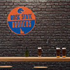 Rico Industries Ncaa Boise State Broncos Classic Shape Cut Pennant - Home And Living Room D  Cor - Soft Felt Ez To Hang 20.5 X 1