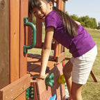 Swing-N-Slide Ws 4410 Plastic Safety Handles With Mounting Hardware For Swing Sets, Playhouses, Play Towers And Wooden Playsets,