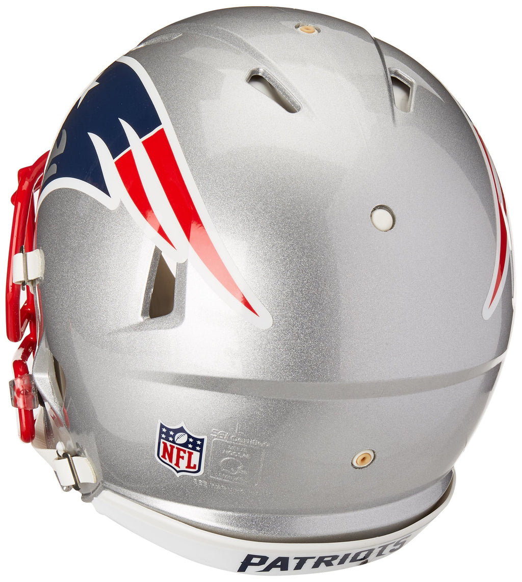 Riddell Nfl New England Patriots Speed Authentic Football Helmet Red, Medium