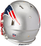 Riddell Nfl New England Patriots Speed Authentic Football Helmet Red, Medium