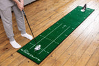 Puttout Pro Golf Putting Mat - Perfect Your Putting (7.87-Feet X 1.64-Feet) (Green)