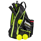 Franklin Sports Pickleball Bags - Pickleball Sling Bag Backpack For Gear + Equipment - Pickleball Bag For Men + Women - Holds Pa