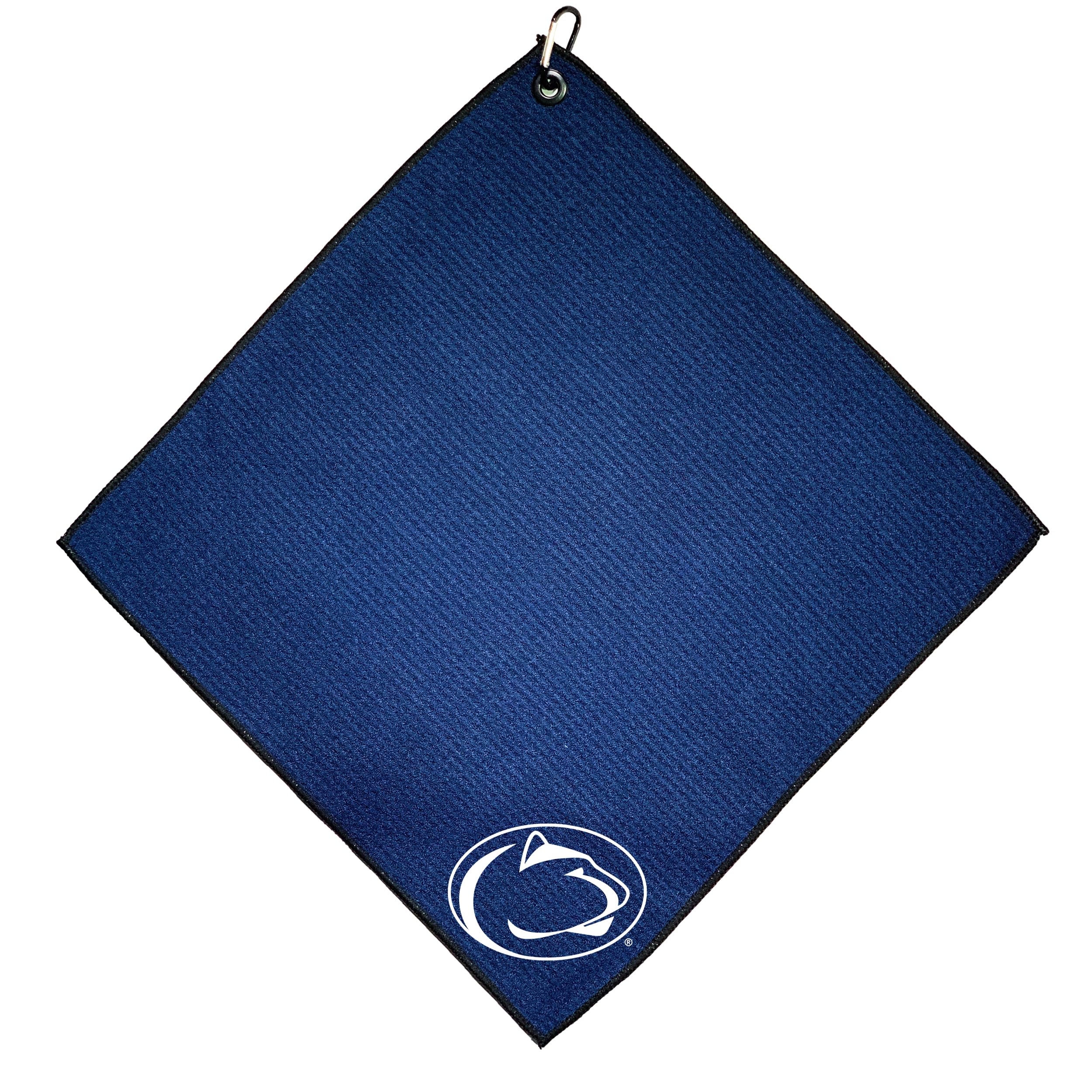 Team Golf NCAA Penn State Nittany Lions Microfiber Golf Towel, 15x15 (Multicolor)