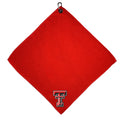 Team Golf NCAA Texas Tech Red Raiders Microfiber Golf Towel, 15x15 (Multicolor)