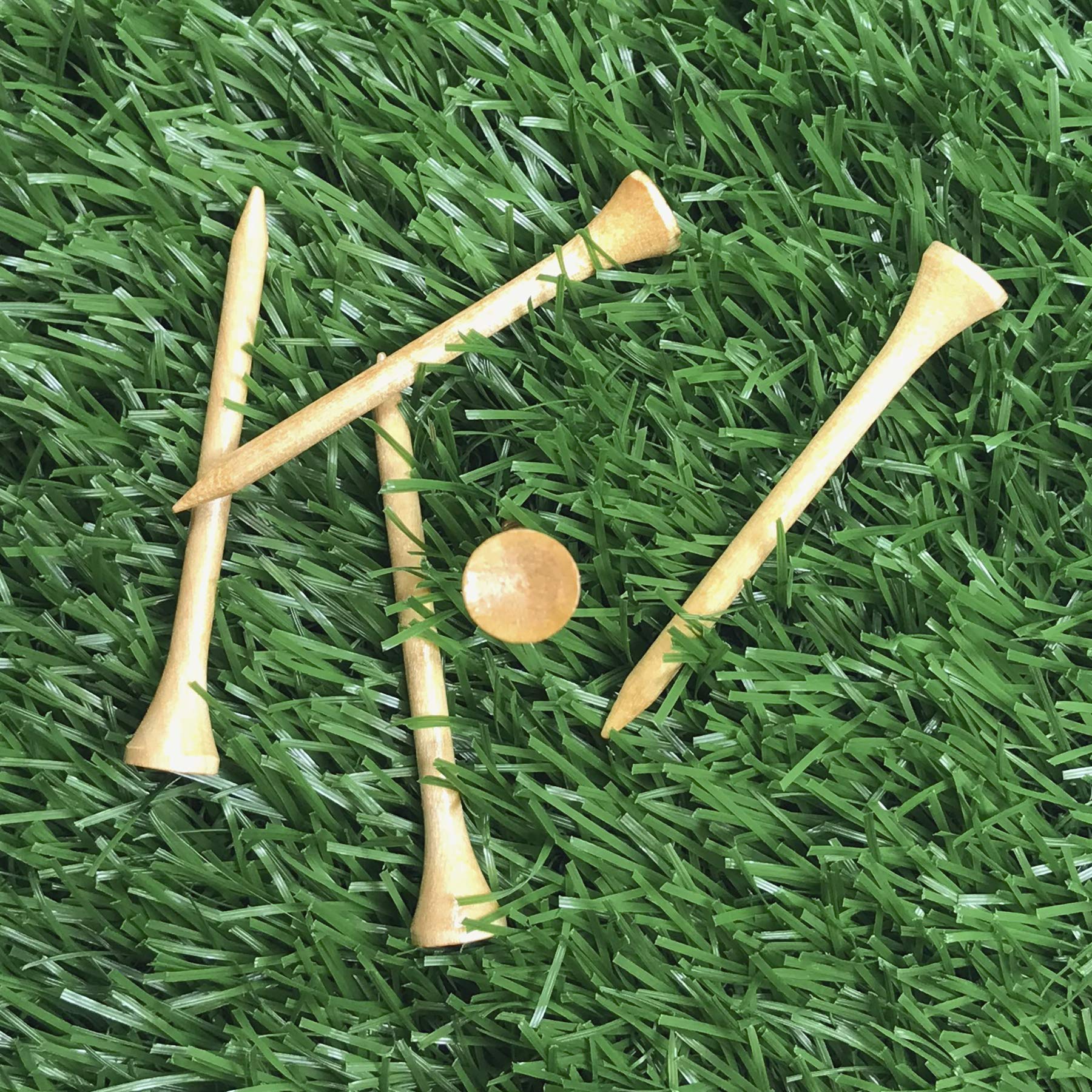 Pride Golf Tee Golf Tees 500 Count Tees, Natural, Count Us