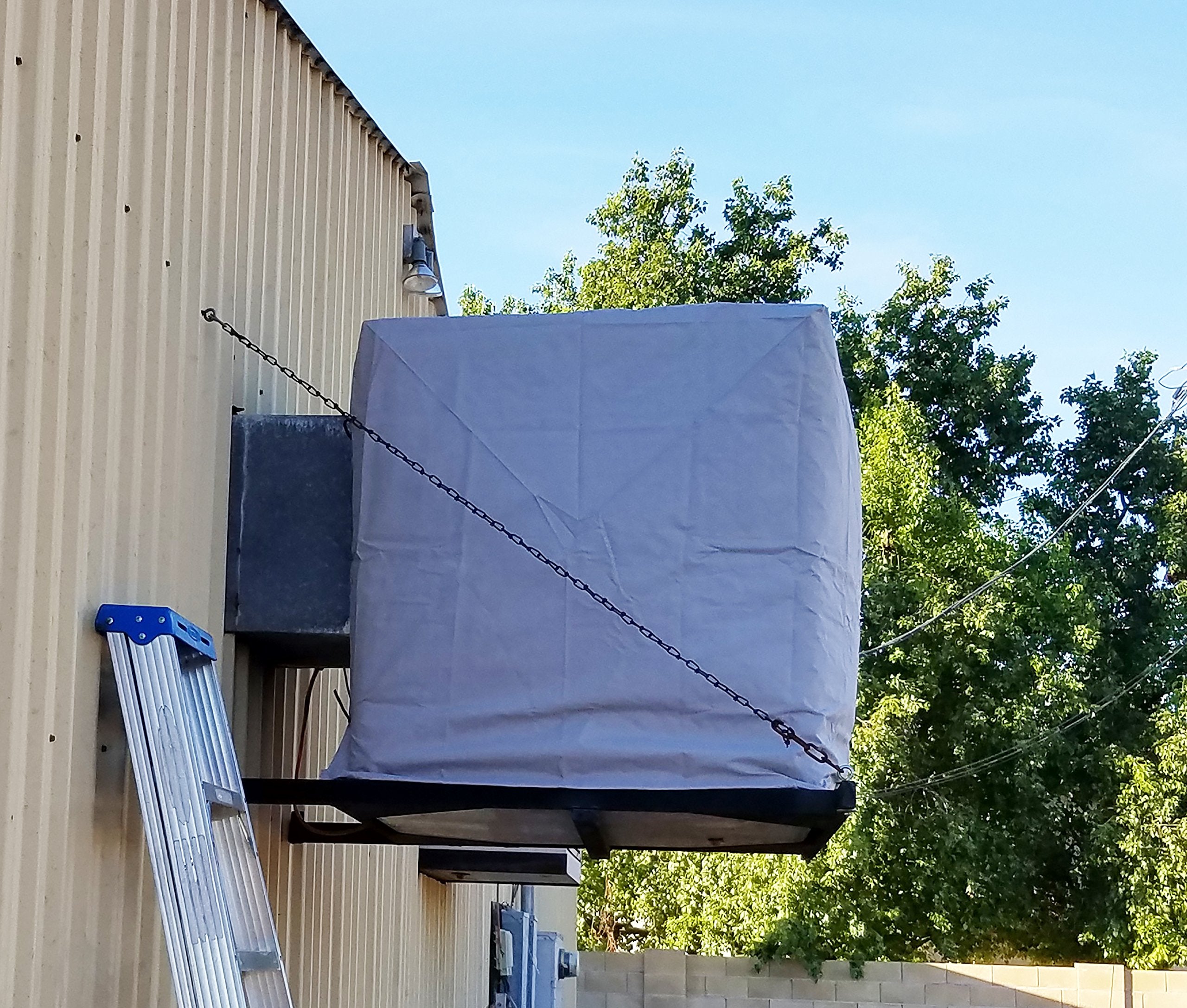 Dial Manufacturing Evaporative Cooler Cover - Side Draft - 40'' W 40'' D 46'' H