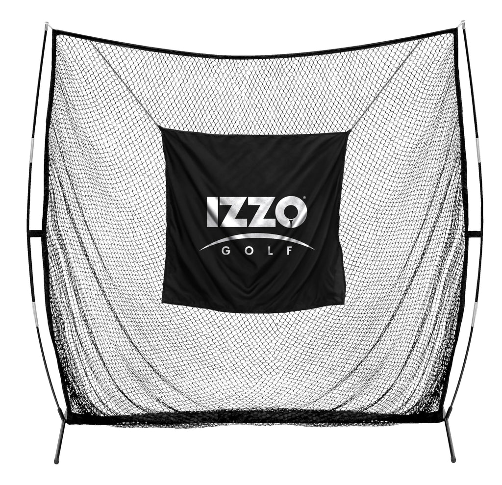 Izzo Titan 7Ft X 7Ft Golf Practice Hitting Net - Golf Hitting Net For Your Home Or Backyard,Black