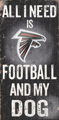 Fan Creations N0640 Atlanta Falcons Football and My Dog Sign