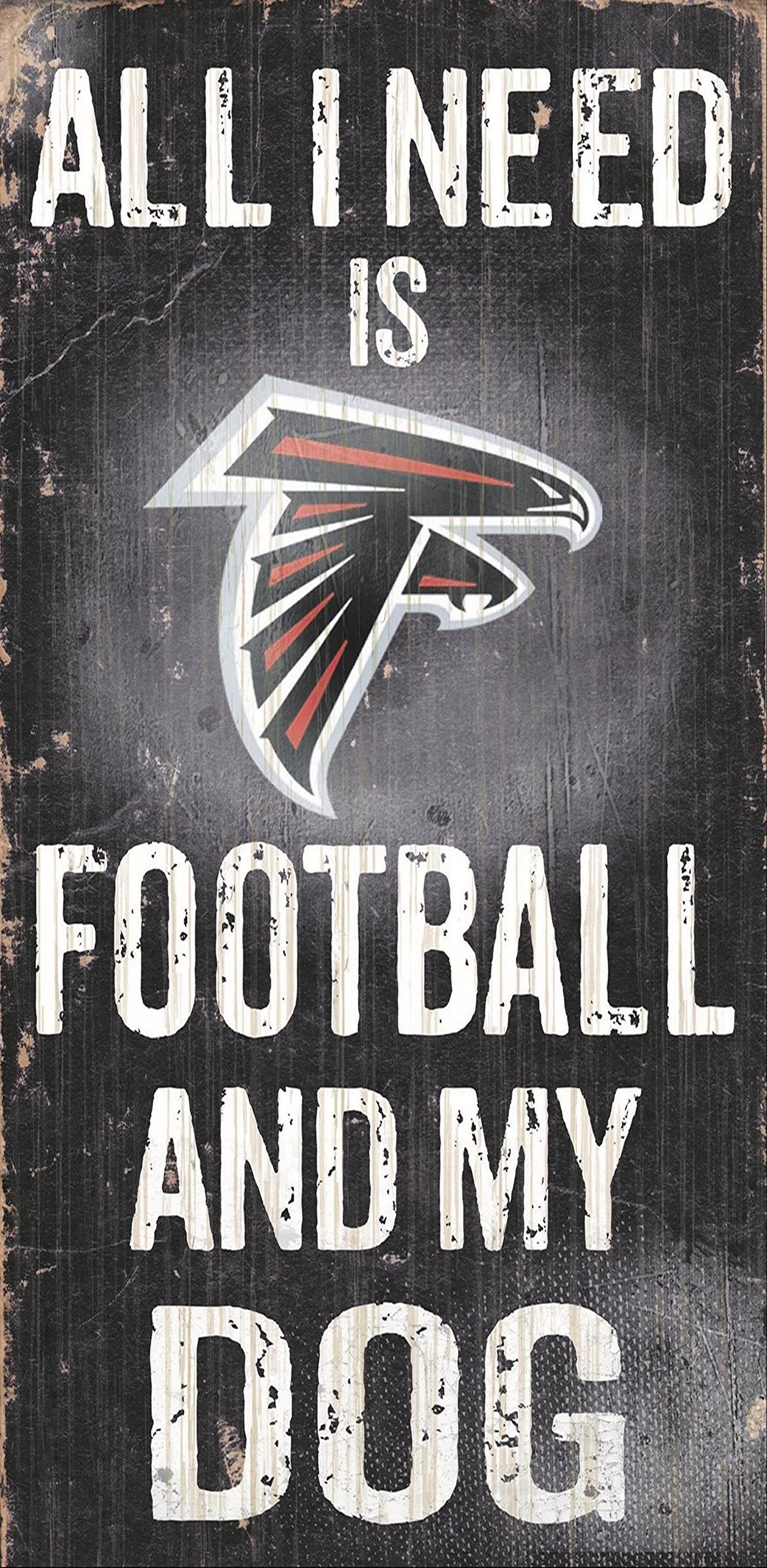 Fan Creations N0640 Atlanta Falcons Football and My Dog Sign