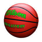 Wilson Evolution Indoor Game Basketball, Green, Size 7 - 29.5