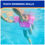 SwimWays Barbie Swim Trainer, US Coast Guard Approved Life Vest, Kids Swim Vest and Swimming Aid, Arm Floaties & Life Jackets fo