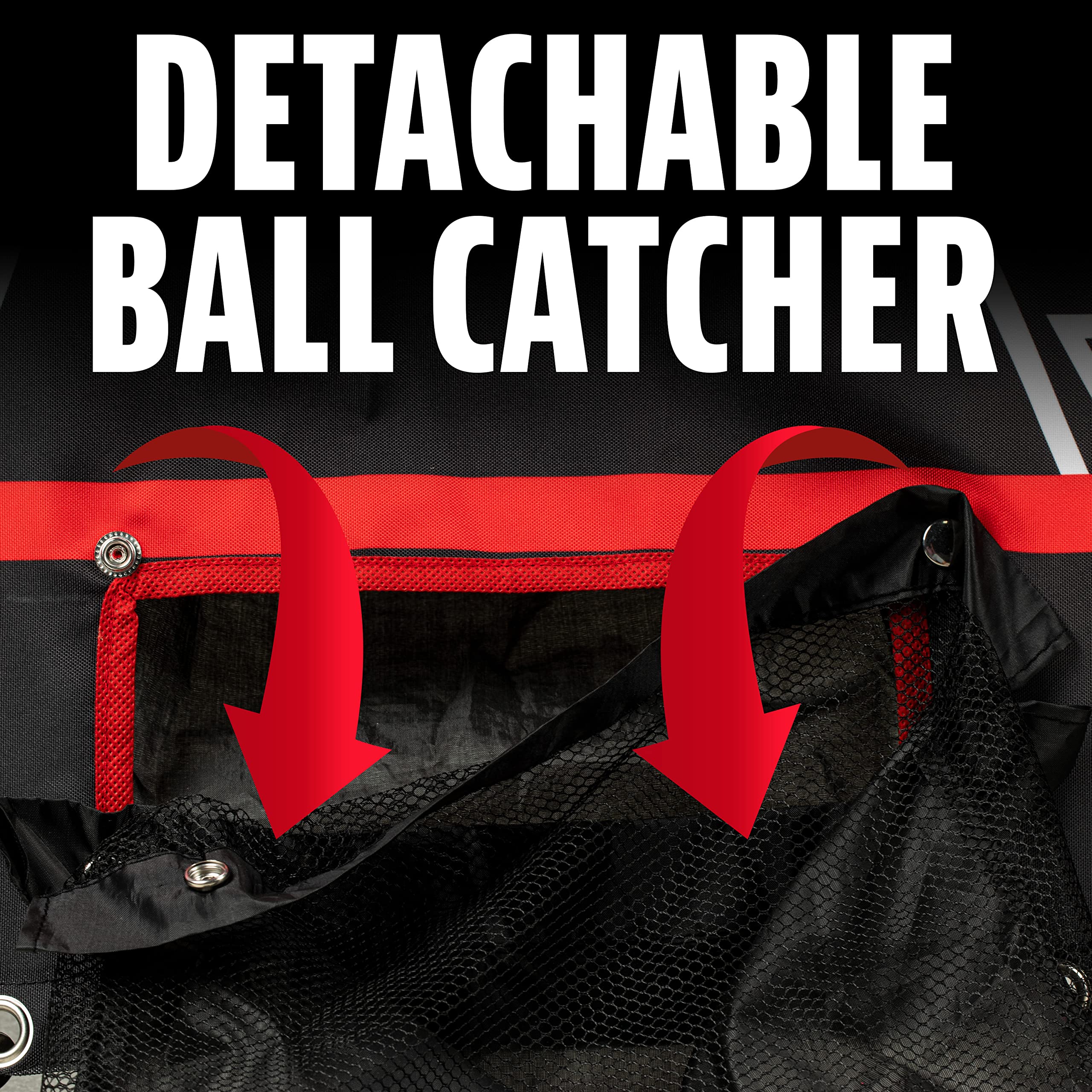 Franklin Sports Baseball Pitching Target And Rebounder Net - 2-In-1 Pitch Trainer And Pitchback Net - Baseball Return Screen And