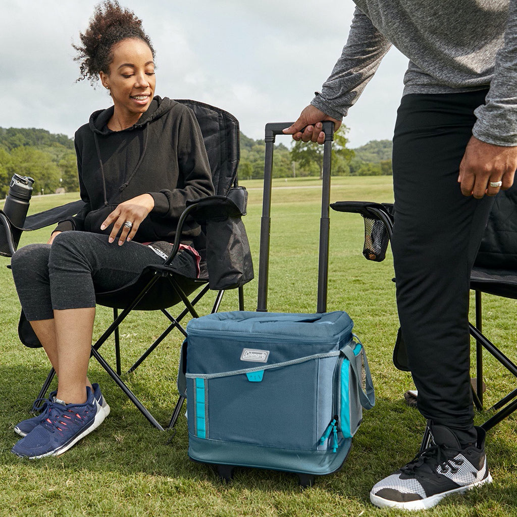 Coleman Sportflex Insulated Soft Cooler With Expandable Active Stretch Pockets & High Capacity