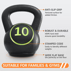 Yaheetech Kettlebell Sets 4 Piece Strength Training KettleBells Weight Set 5lb, 10lb, 15lb, 20lb Kettle Bell for Women & Men for