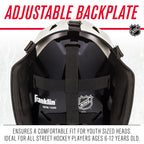 Franklin Sports Nhl Philadelphia Flyers Hockey Goalie Face Mask - Goalie Mask For Kids Street Hockey - Youth Nhl Team Street Hoc