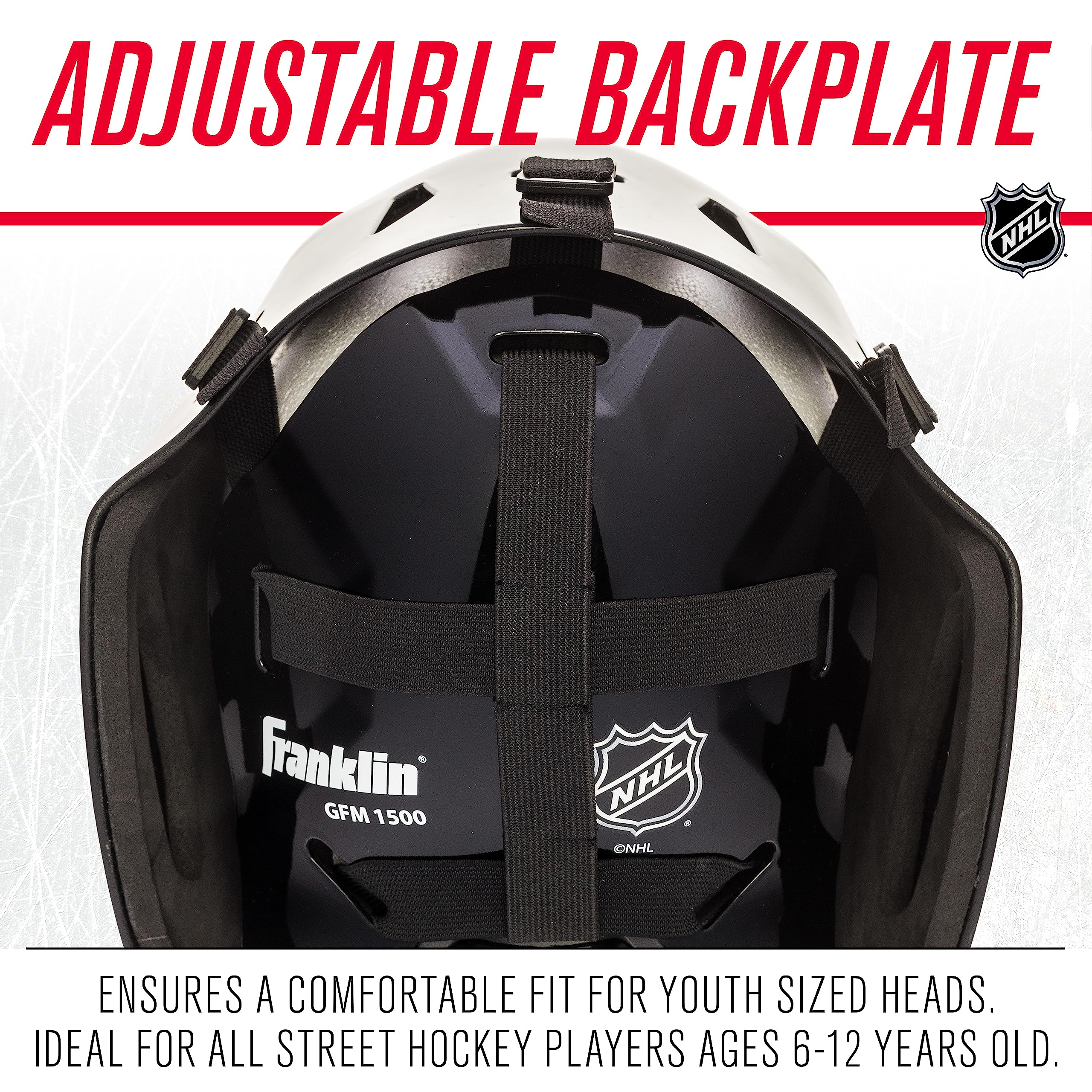 Franklin Sports Nhl Philadelphia Flyers Hockey Goalie Face Mask - Goalie Mask For Kids Street Hockey - Youth Nhl Team Street Hoc