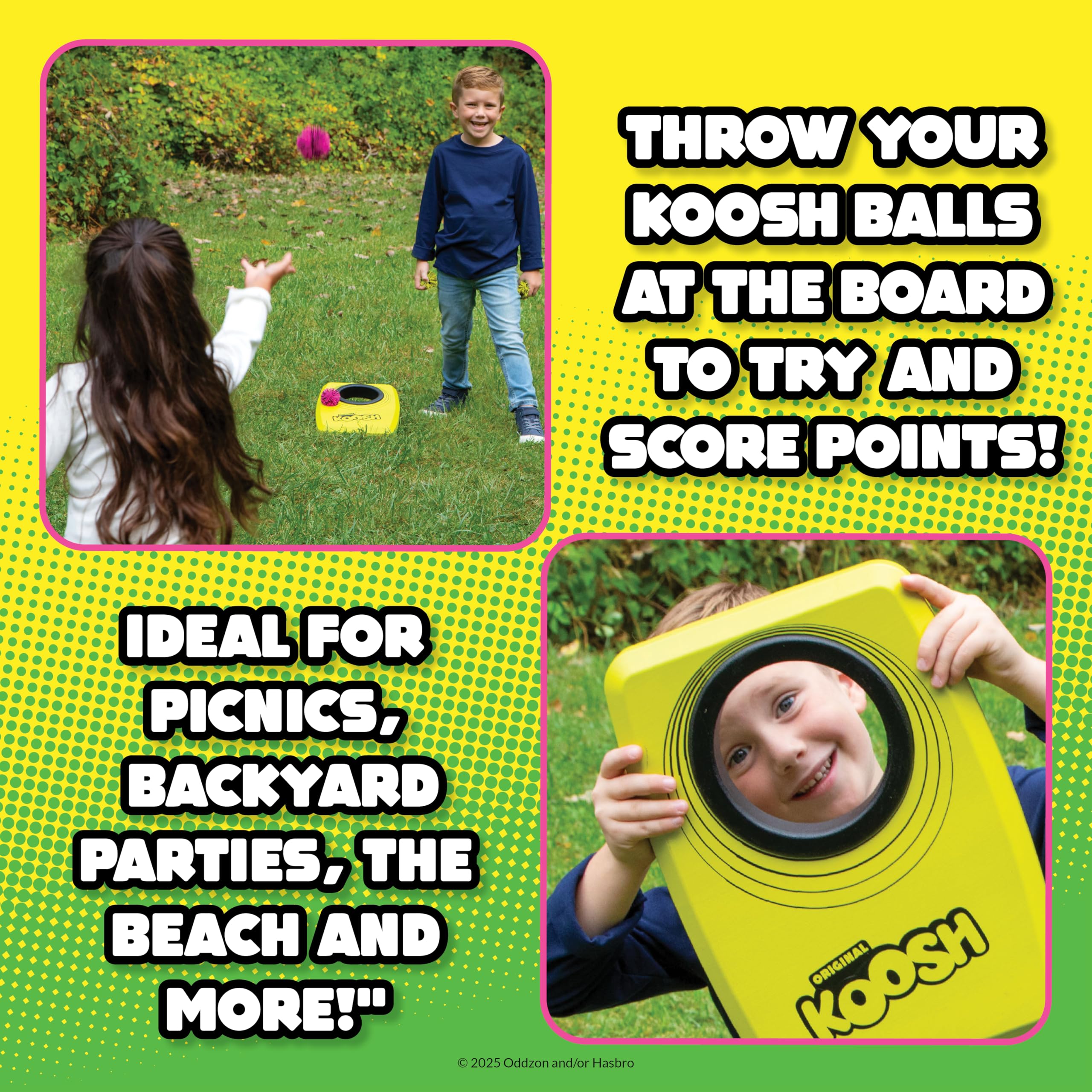 Koosh Kornhole, Cornhole Set for Kids - Outdoor Toys for Boys and Girls, Perfect for Beginners, Preschool Toys, Easy Storage, 1