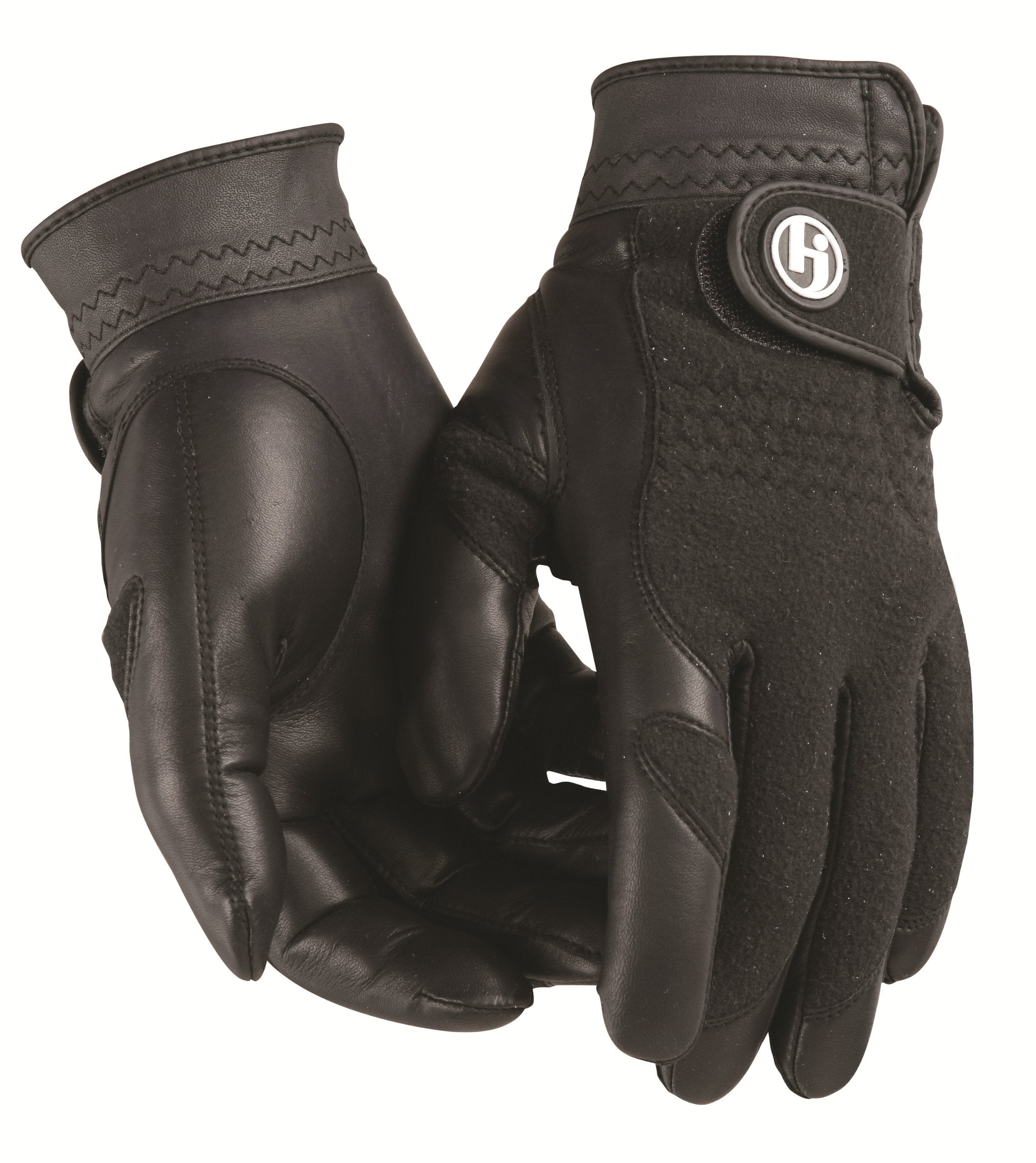 Hj Glove Men'S Black Winter Performance Golf Glove, Small, Pair