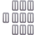 Yyst 304 Stainless Steel Triglides Sliders For 1'' Straps,10 / Pk
