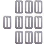 Yyst 304 Stainless Steel Triglides Sliders For 1'' Straps,10 / Pk