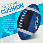 Franklin Sports Mystic Mini Football - Kids Mini Sized Football - Soft Foam Cover - Extra Grip Laces - Perfect For Kids - Air Pu