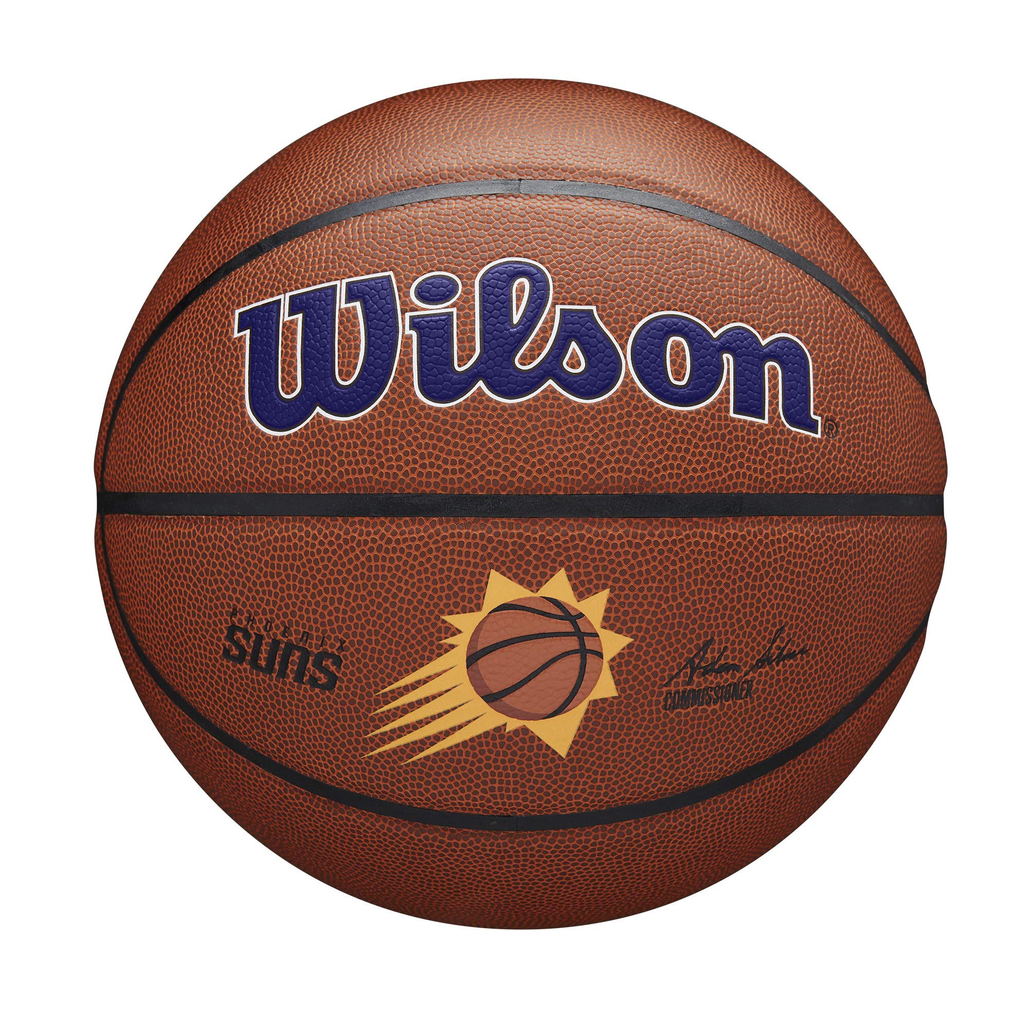 Wilson NBA Phoenix Suns Size 7 Basketball - PureFeel Cover, 29.5